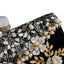 Leila Floral Rhinestone Clutch bags WAAMII   