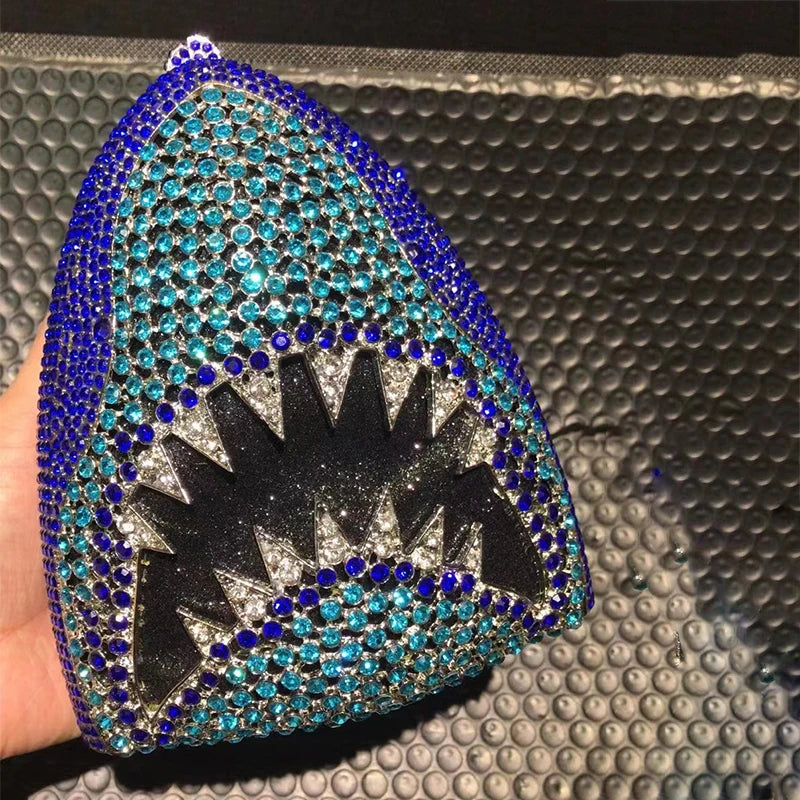 Ocean Glam Shark Clutch