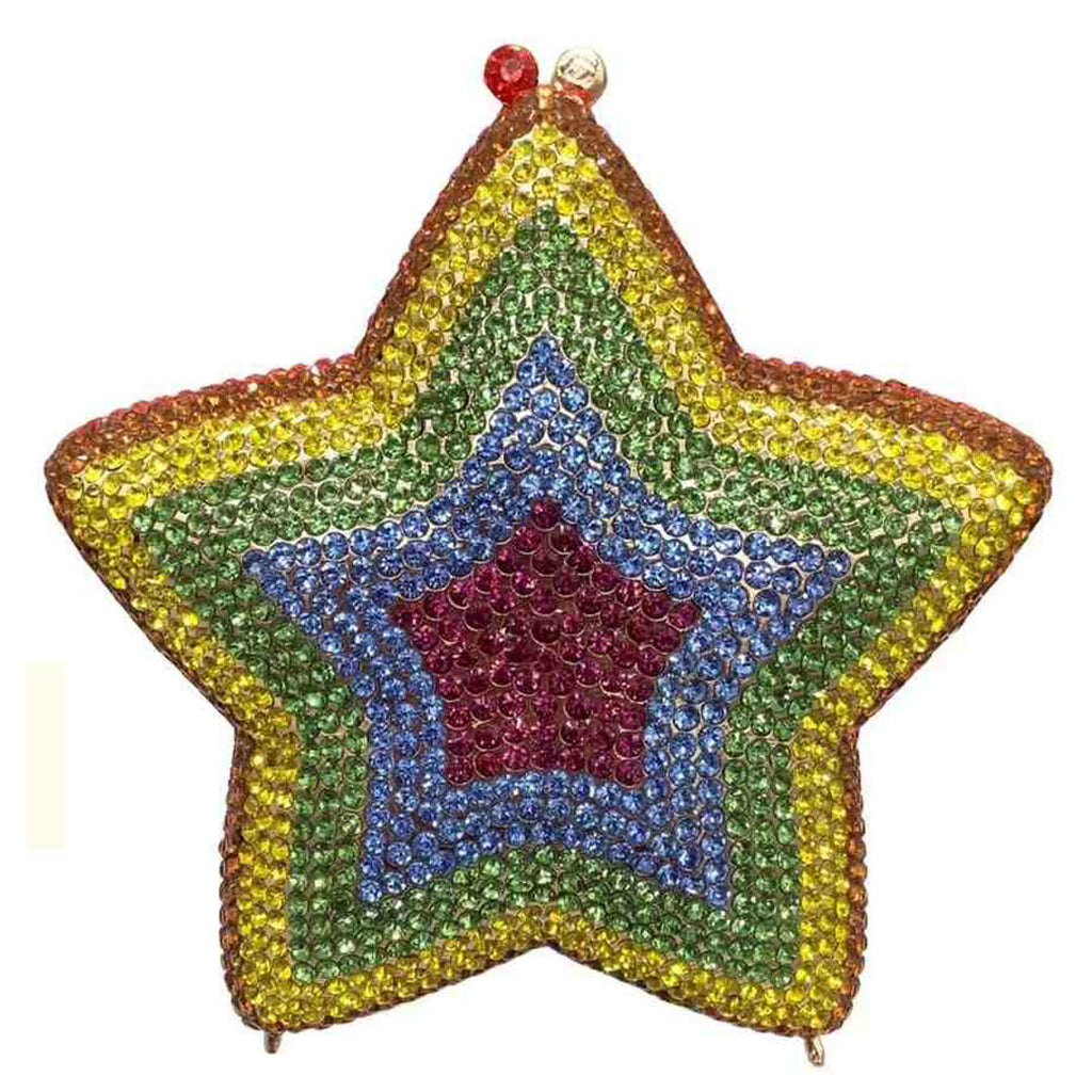 Estelle Luxury Star-Shaped Clutch Bag bags WAAMII Rainbow Star