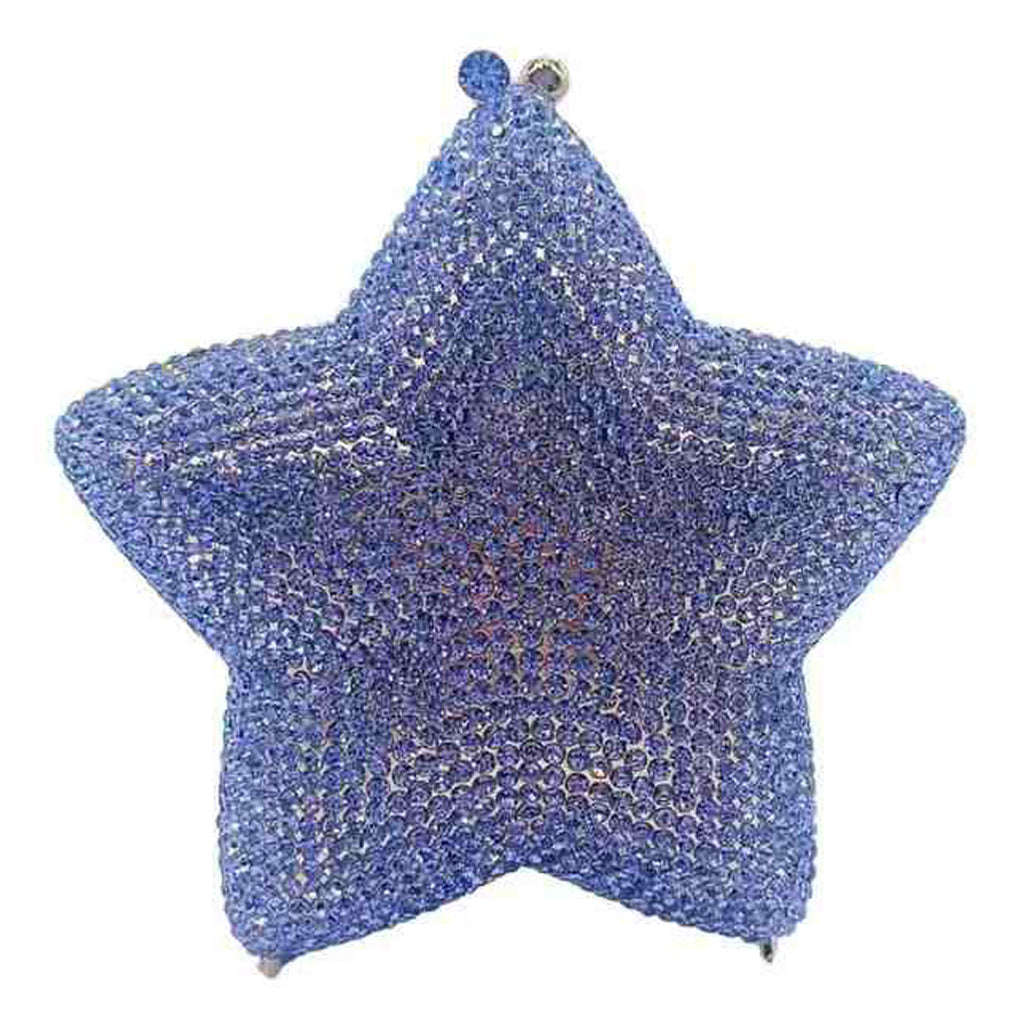 Estelle Luxury Star-Shaped Clutch Bag bags WAAMII Violet Star