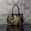 Designer Luxury Gold Thread Phoenix Hand Embroidery Bag Tote-Wood Bead Trim Limited Edition bags WAAMII Black 38x28x9cm