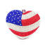 Luxury Crystal American Flag Clutch Bag