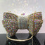 Molly Rhinestone Multicolor Butterfly Clutch Purse bags WAAMII   