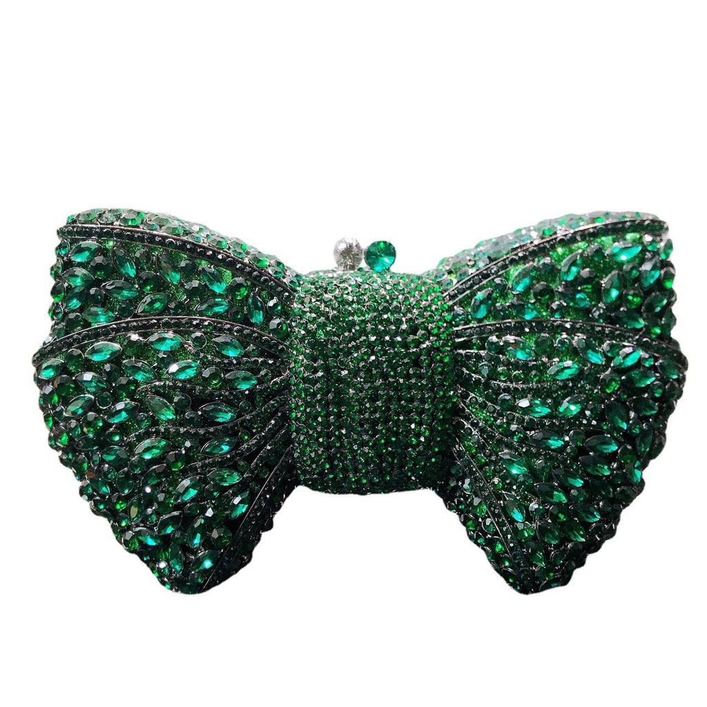 Molly Rhinestone Multicolor Butterfly Clutch Purse bags WAAMII   