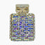 Perfume Bottle Shaped Rhinestone Clutch bags WAAMII Gold AB  