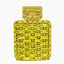 Perfume Bottle Shaped Rhinestone Clutch bags WAAMII Lemon Yellow  