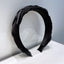 Twist Design Simplicity Black Headband Accessories WAAMII Black  