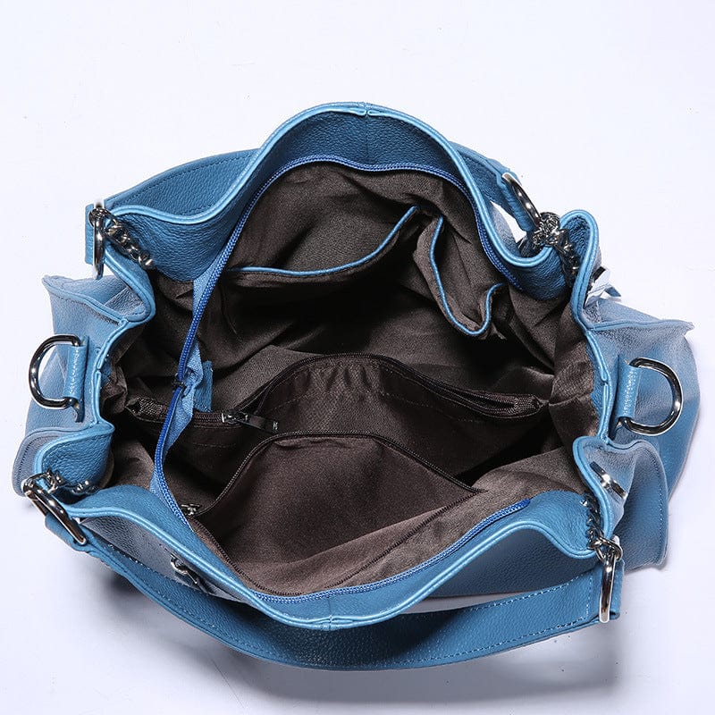 Handmade Full Grain Leather Hobo Bag, Women Designer Handbags, Tote Bag WF82