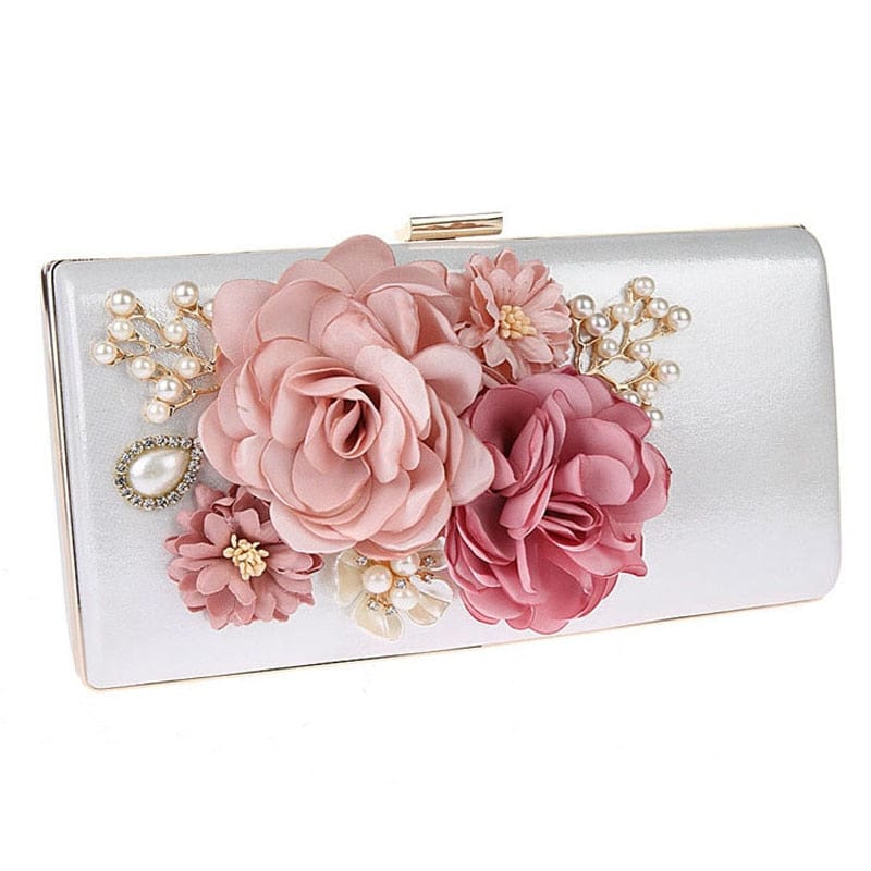 New style Diamond Women Clutches Ladies Evening Bags Girl Party Wedding  Purse Noble Royal Pink HandBags