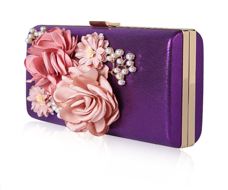 EROUGE Purple Clutch Purses for Women Elegant Lavender Evening Purse for  Wedding Party: Handbags: Amazon.com