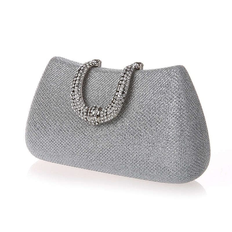 Diamond Flawless Crystal Bridal Clutch Evening Bag for Brides and  Bridesmaids