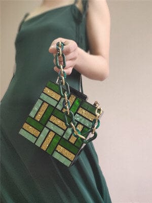 Glitter Metal Decor Clutch Bag | Evening bags, Elegant bags, Clutch bag