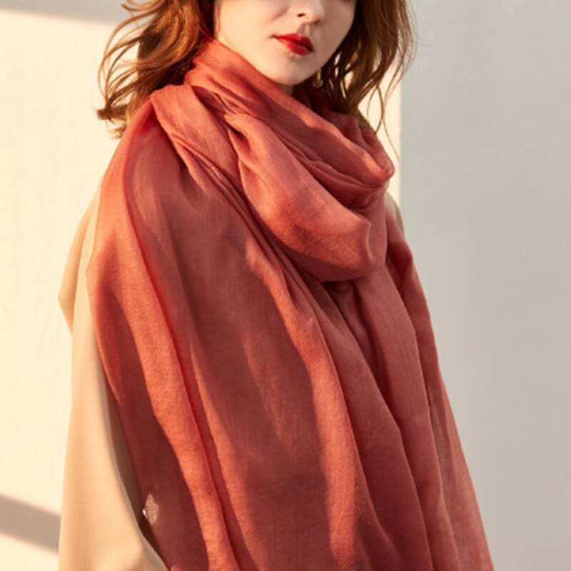 Buy Authentic Baby Pink Pashmina Shawl - 100% Cashmere Online